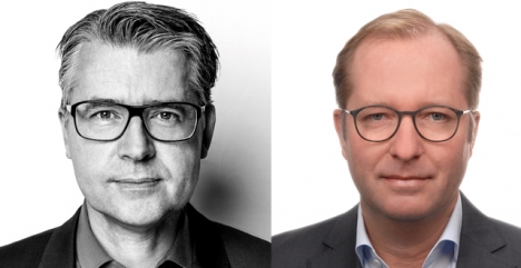 CEO-Wechsel bei Accenture Song - Matthias Schrader (links) geht und Roland Mayr bernimmt - Foto Accenture Song